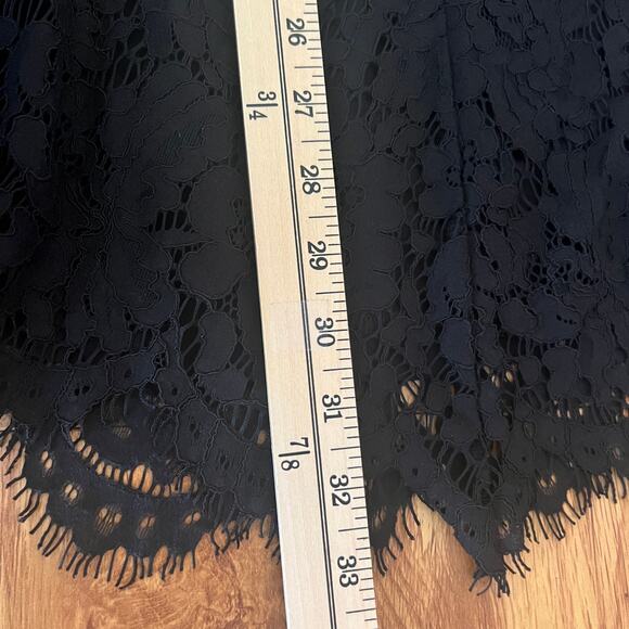 Karina Grimaldi Olivia Black Lace Mini Dress Size XS - Picture 12 of 12